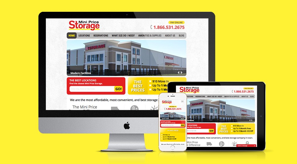 Self Storage Website