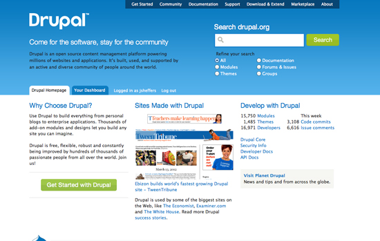 Drupal website design